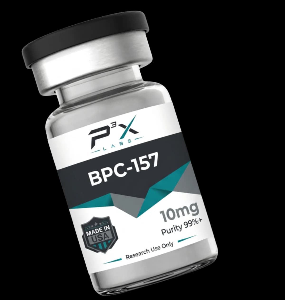 Research peptide vial